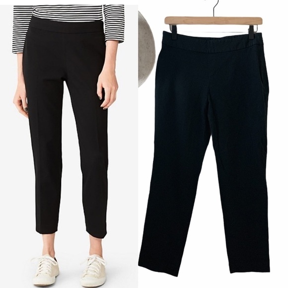 kate spade saturday • the pipeline black cropped pants - Picture 1 of 9